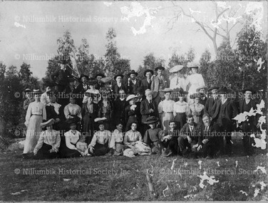 Church Group at a Picnic at Yan Yean 1910