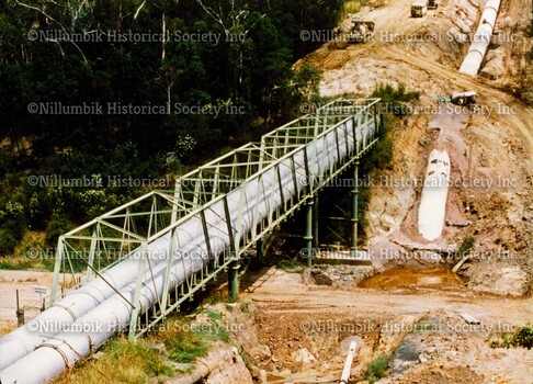 Aqueduct Excavations and Pipeline over Plenty River
