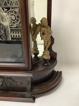 Detail of decorative cupid 