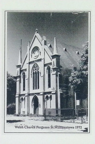 Photograph - Welsh Church, Ferguson Street, Williamstown