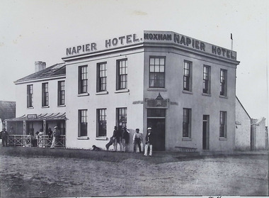 Photograph - Napier Hotel, Stevedore Street, Williamstown, c 1866