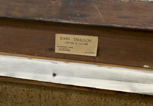 Business card of John Thallon, 1927 to 1929
