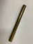 Lidded metal document tube with a gold and black design, possibly original.