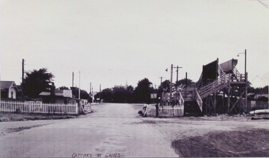 Photograph - Gifford Street Railway Crossing, Williamstown