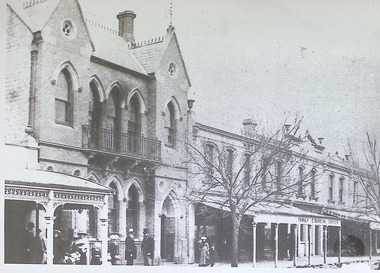 Photograph - Nelson Place, eastern end showing the Seamen's Mission building