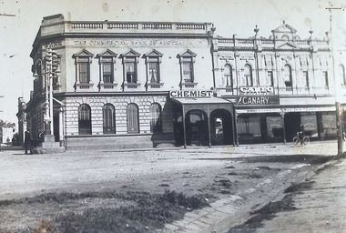 Photograph - Nelson Place, looking at the former Commercial Bank of Australia