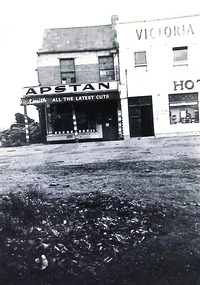 Photograph - Nelson Place, Smith's Barbers, next to the Pier Hotel