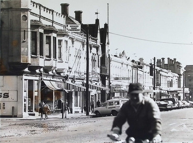 Photograph - Nelson Place, streetscape, 1960's