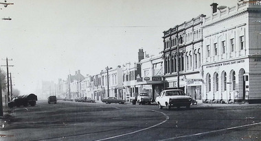 Photograph - Nelson Place, streetscape, 1960's