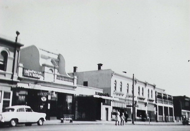 Photograph - Nelson Place, streetscape, 1960's