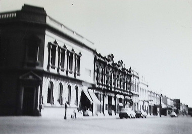 Photograph - Nelson Place, streetscape, 1960's