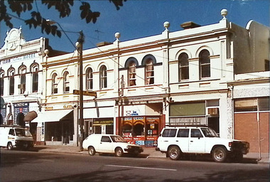 Photograph - Nelson Place, shops