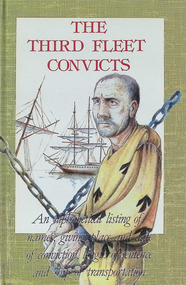 Book - Book - The Third Fleet Convicts, R.J. Ryan, The Third Fleet Convicts, 1983