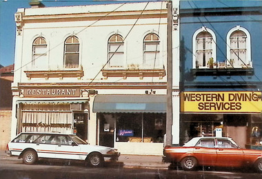 Photograph - Nelson Place, shops