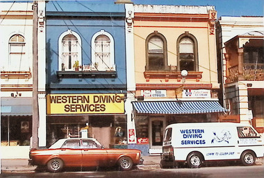 Photograph - Nelson Place, shops