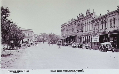 Photograph - Nelson Place, streetscape, c1930-1940