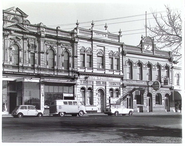 Photograph - Nelson Place, The Advertiser Office & Yacht Club Hotel, 1960's