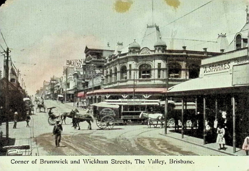 Corner of Brunswick and Wickham Streets, The Valley, Brisbane