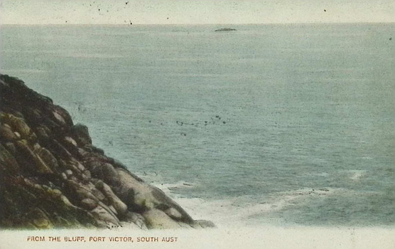 From the bluff, Port Victor, South Aust.