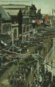 Adelaide, Rundle Street, decorated
