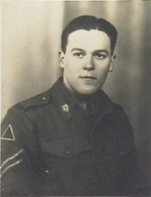 Photograph - Gunner John Peter Sidney EVA, Australian Army