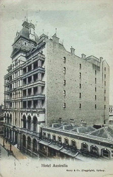 Postcard - Hotel Australia