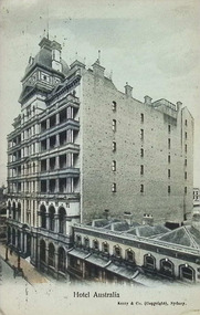 Postcard - Hotel Australia