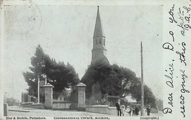 Postcard - Congregational Church, Balmain