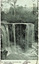 Postcard: Black and white photograph of The Weeping Rock, Wentworth Falls