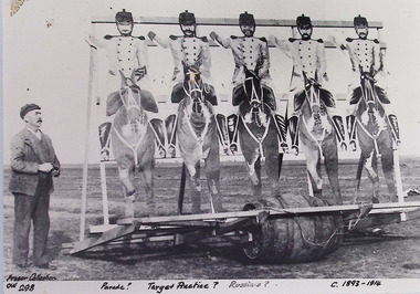 Photograph - Williamstown Rifle Range, Targets, c.1893-1914