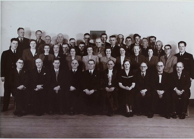 Photograph - Williamstown City Council Staff 1952