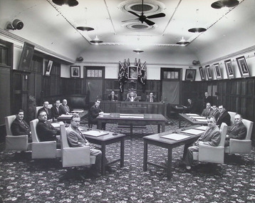Photograph - Williamstown Council Meeting, November 1965