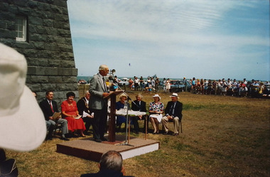 Photograph - Restoration of the Timeball Tower, 1988