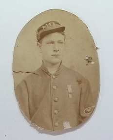 Photograph - Mr J. Wallace, Williamstown Volunteer Fire Brigade, 1880s