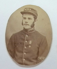 Photograph - Mr J. Murdoch, Williamstown Volunteer Fire Brigade, 1880s