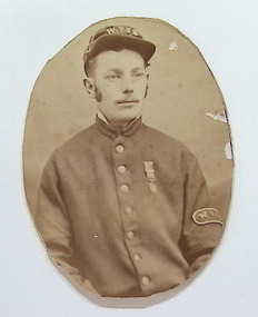Photograph - Mr Dandie, Williamstown Volunteer Fire Brigade, 1880s