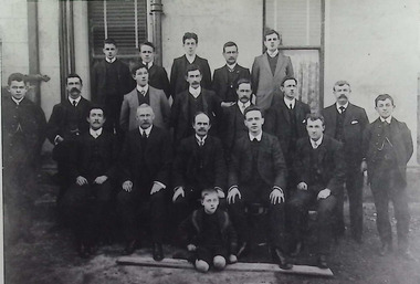 Photograph - Williamstown Post Office Staff, c1900's