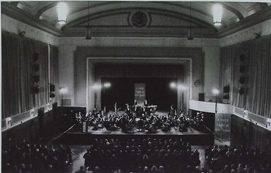 Photograph - Concert, Williamstown Town Hall