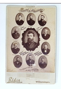 Photograph - Williamstown Gospel Temperance Blue Ribbon Mission, Mechanics Institute, 3 November 1888