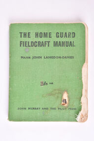 Book, The Home Guard Fieldcraft Manual, April 1942