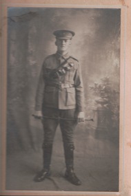Photograph and Empire greeting card WW1, 1916