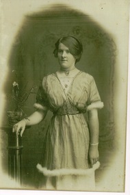 Photograph of Mrs. Val Newey, 1915-1920