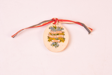Badge in aid of repatriation  - WW1 "Children"s Flower Day", circa 1918