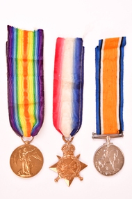 Medal - Medal Set - African Boer War and WW1 Campaigns awarded to soldier Sidney William Eustace, Boer War Campaign 1899 - 1902 and WW1 Campaign 1914 - 1918
