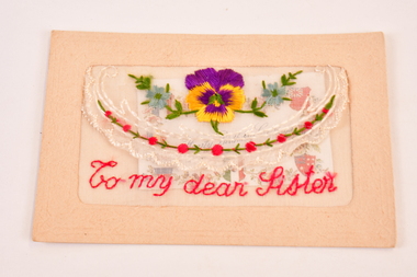 WW1 Greeting Postcard, 1917