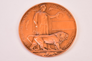 WW1 Medallion - Dead Man's Penny (Replica)