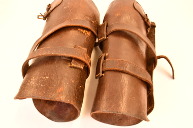 WW1 AIF Issue Leather Leggings for Mounted Troops (Light Horse), pre WW1 Circa 1899 o 1918