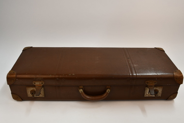 WW2 Circa -  Leather Overnight Case : RAAF Pilot Francis (Frank) Robertson