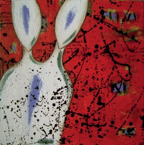 Painting, Liza Posar, Together We Mix, 2012