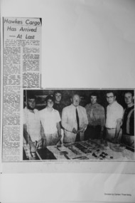 Newspaper Article, Scammell Collection, Geelong Advertiser 28-01-1972